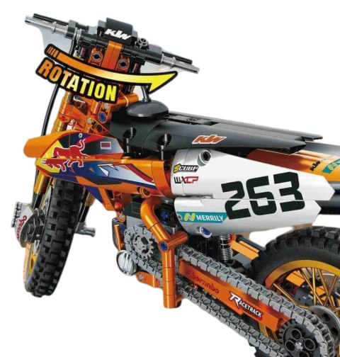 Zestaw Klocków Motor Cross 475el.