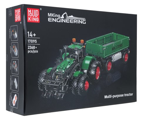 Zestaw Klocków Traktor z Przyczepą 2368el.