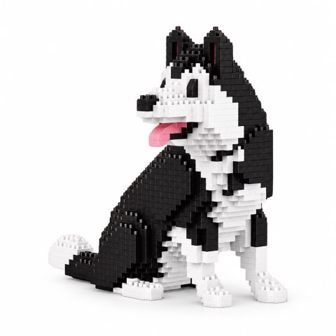 Zestaw Klocków Pies Husky 3w1 1050el.
