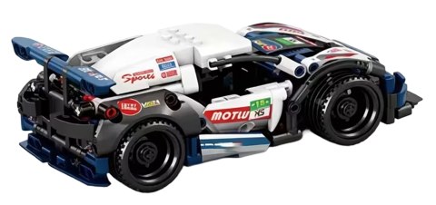 Klocki konstrukcyjne Auto Sportowe 300 el. – samochód z napędem Pull-Back