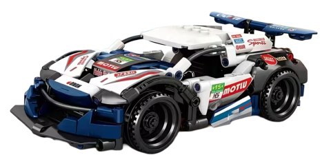 Klocki konstrukcyjne Auto Sportowe 300 el. – samochód z napędem Pull-Back