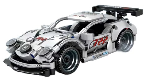 Zestaw Klocków Auto Sportowe Szary 328el.