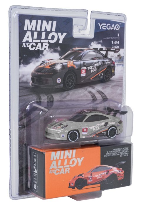 Autko 1:64 R/C TOP SPEED Do Driftu Czarny