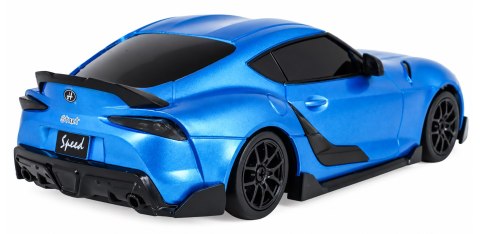 Auto R/C Do Drift WolfSlide 1:24 + Akcesoria Niebieskie