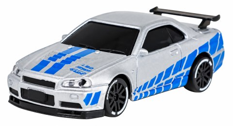Auto R/C Do MINI Drift 1:64 SmokeRacer Srebrny