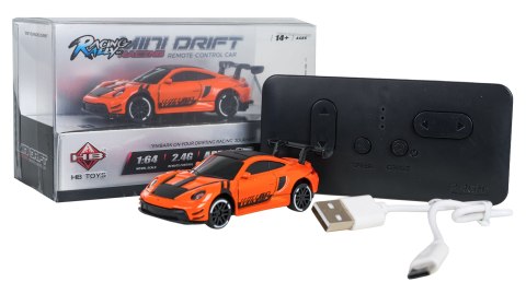 Auto R/C Do MINI Drift 1:64 SmokeRacer Zielony