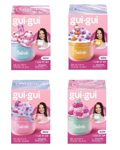 Gui Gui Salish Slime brokatowy zestaw kreatywny dla dziewczynki Slajm