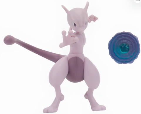 Pokemon Mewtwo figurka bitewna dla kolekcjonera i do zabawy Battle Ready