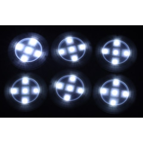 Lampka bezprzewodowa lampki LED na baterie 6szt. + pilot