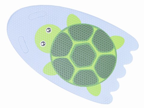 Deska do pływania do nauki pływania na basen piankowa żółw