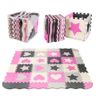 Puzzle piankowe mata kojec dla dzieci 36 elementów 143cm x 143cm x 1cm