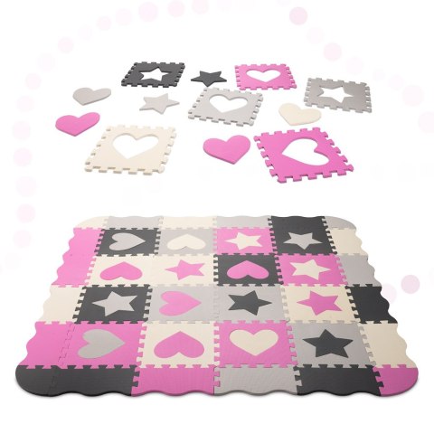 Puzzle piankowe mata kojec dla dzieci 36 elementów 143cm x 143cm x 1cm