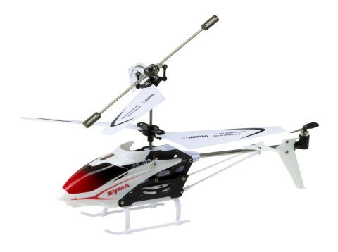 Helikopter zdalnie sterowany na pilota RC SYMA S5 3CH biały model latający