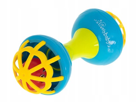 Grzechotka dla dziecka gryzak hantelek dla malucha