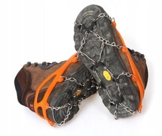 Raczki na buty kolce antypoślizgowe na śnieg i lód łańcuchy rozmiar 37 - 45