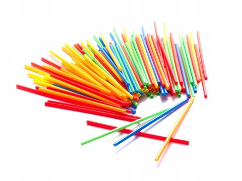 Słomki do budowania klocki konstrukcyjne BOX 340el.