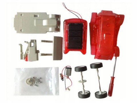 Zabawka Solarna do złożenia Buldożer