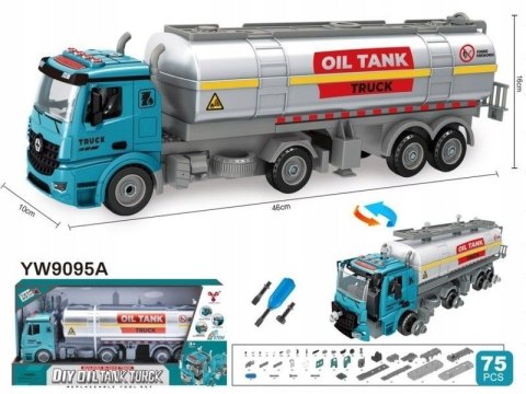 Ciężarówka, Samochód Ciężarowy Do Rozkręcania, Cysterna 75 Elementów
