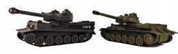 Czołg zdalnie sterowany 2szt German Tiger i T-34