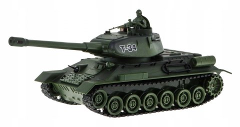 Czołg zdalnie sterowany 2szt German Tiger i T-34