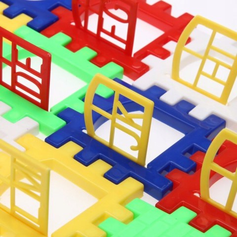 Klocki Edukacyjne DOMEK zestaw 24el.