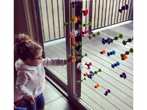 Klocki Konstrukcyjne silikonowe przyssawki buźki 29 elementów