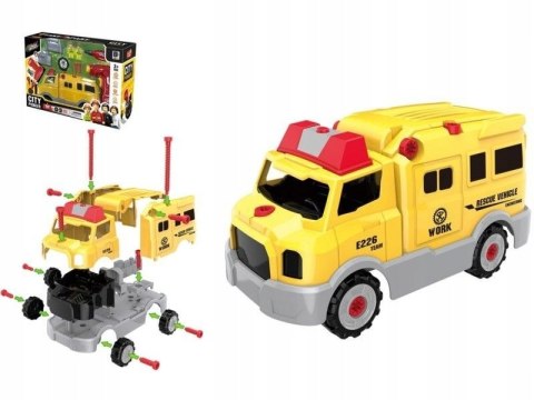 Samochód, Ciężarówka do rozkręcania i skręcania