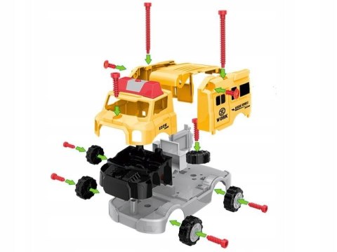 Samochód, Ciężarówka do rozkręcania i skręcania