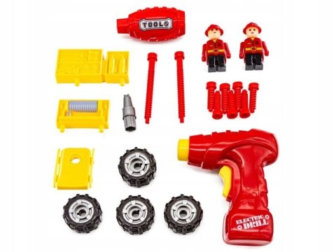 Samochód, WÓZ STRAŻACKI, Ciężarówka do rozkręcania i skręcania, STRAŻ POŻAR