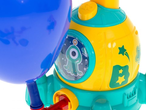 Samochód aerodynamiczny wyrzutnia balonów + balony