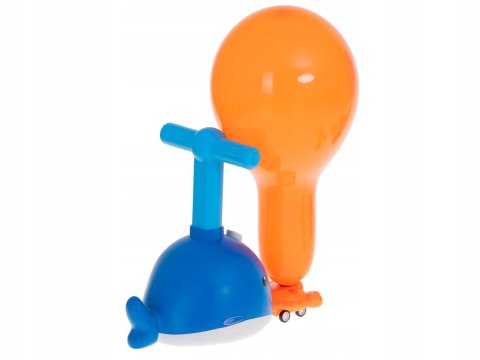 Samochód aerodynamiczny wyrzutnia balonów + balony