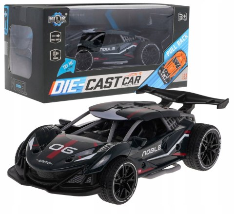 Samochód z napędem Pull Back z dźwiękami metalowa koroseria Die Cast