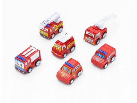 Straż pożarna samochód z napędem 6szt zestaw