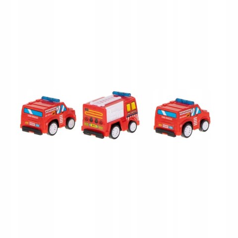 Straż pożarna samochód z napędem 6szt zestaw
