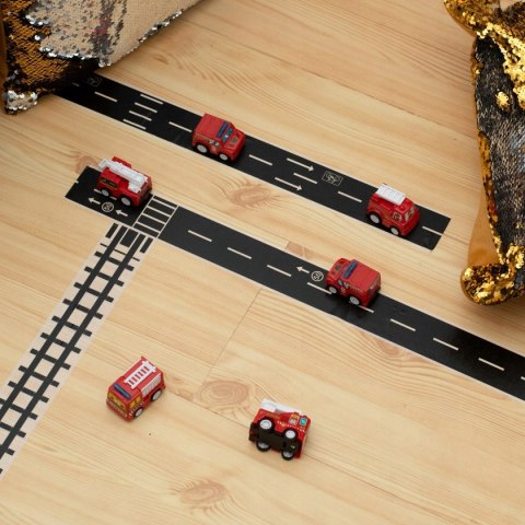 Straż pożarna samochód z napędem 6szt zestaw