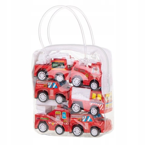 Straż pożarna samochód z napędem 6szt zestaw