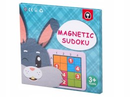Sudoku z króliczkiem gra logiczna łamigłówka magnetyczna
