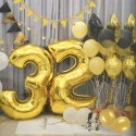 Balon urodzinowy na hel cyfra 7 - 40cm