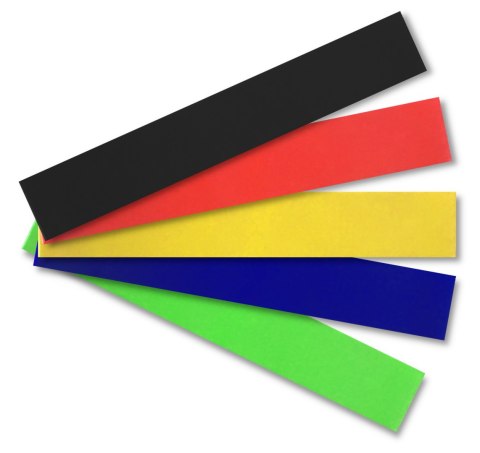 Gumy do ćwiczeń fitness zestaw 5szt.