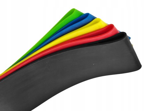 Gumy do ćwiczeń fitness zestaw 5szt.