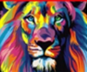 Haft diamentowy mozaika obraz zestaw 5D lew
