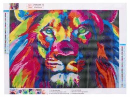 Haft diamentowy mozaika obraz zestaw 5D lew