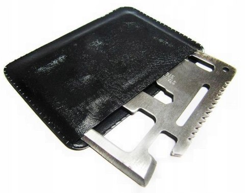 KARTA PRZEŻYCIA SURVIVAL 11w1 NA BIWAK DO PORTFELA