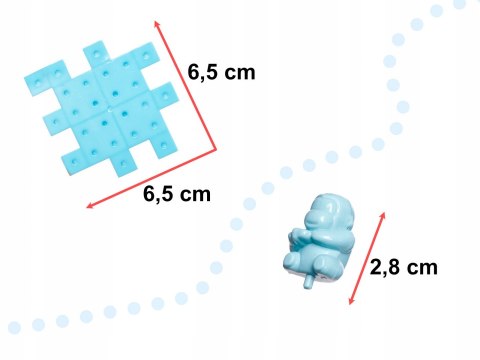 Klocki konstrukcyjne Magical Blocks przestrzenne