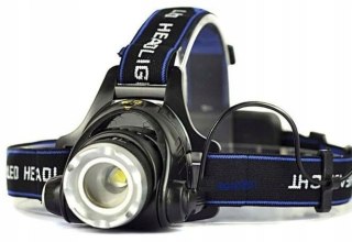 Latarka czołowa wygodna czołówka z mocną diodą