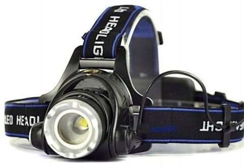 Latarka czołowa wygodna czołówka z mocną diodą
