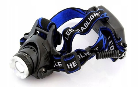 Latarka czołowa wygodna czołówka z mocną diodą