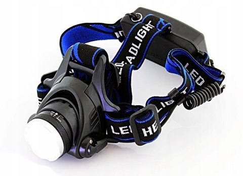 Latarka czołowa wygodna czołówka z mocną diodą