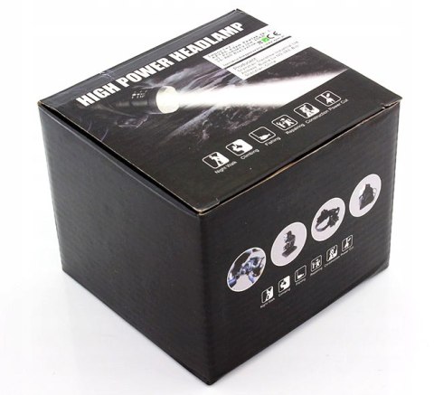 Latarka czołowa wygodna czołówka z mocną diodą