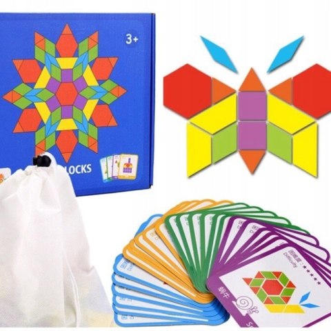 Montessori układanka drewniana obrazki Puzzle drew